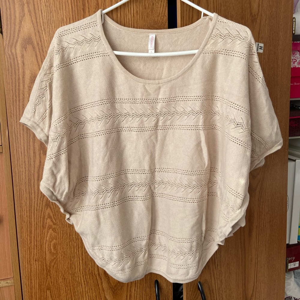 Poncho-esque Styled Top